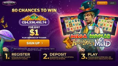 jackpotcity 1$|Jackpot City Casino → 80 Free Spins for $1 Deposit .